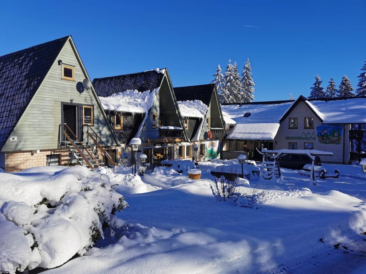 Hotel-Pension Rennsteighutte Frauenwald Eksteriør billede
