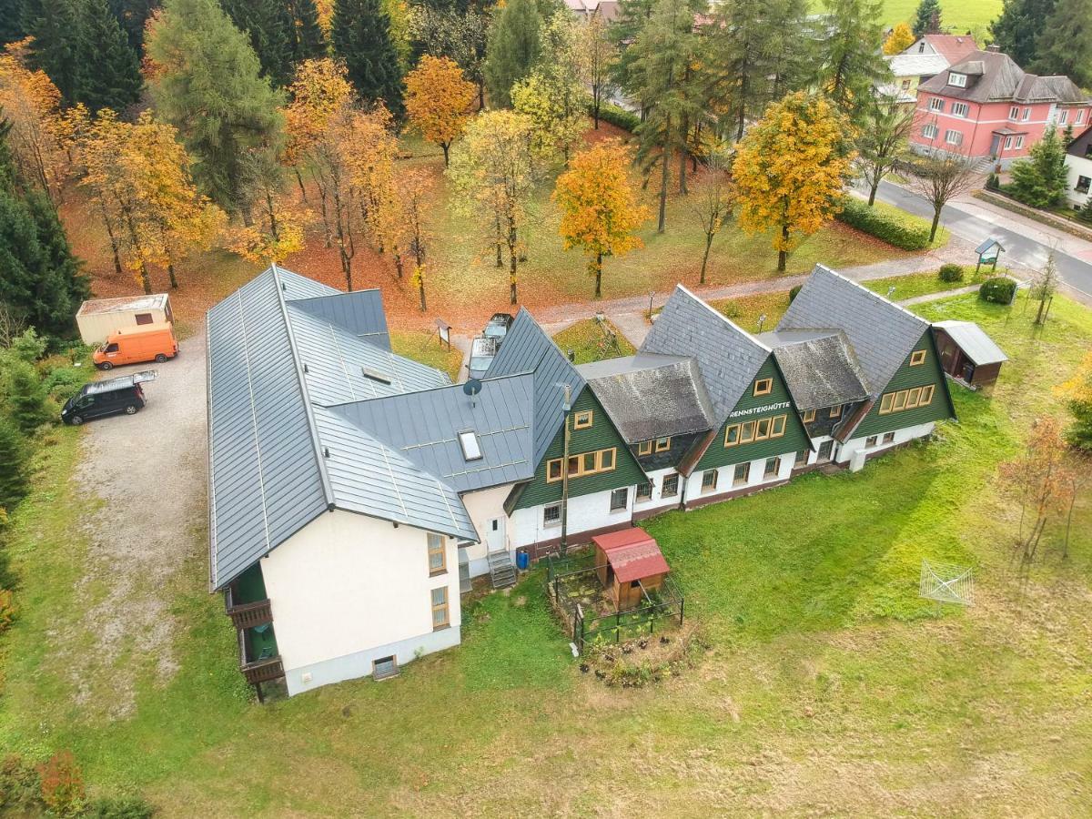 Hotel-Pension Rennsteighutte Frauenwald Eksteriør billede